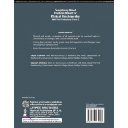 Competency Based Practical Manual for Clinical Biochemistry for MBBS First Professional Students | NMC CBME Lab Manual with… - A