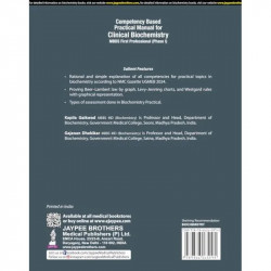 Competency Based Practical Manual for Clinical Biochemistry for MBBS First Professional Students | NMC CBME Lab Manual with… - A