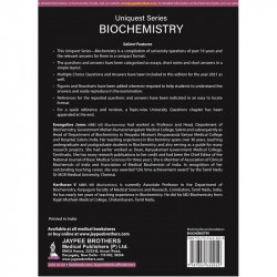 UNIQUEST SERIES BIOCHEMISTRY book by Evangeline Jones - Back Cover