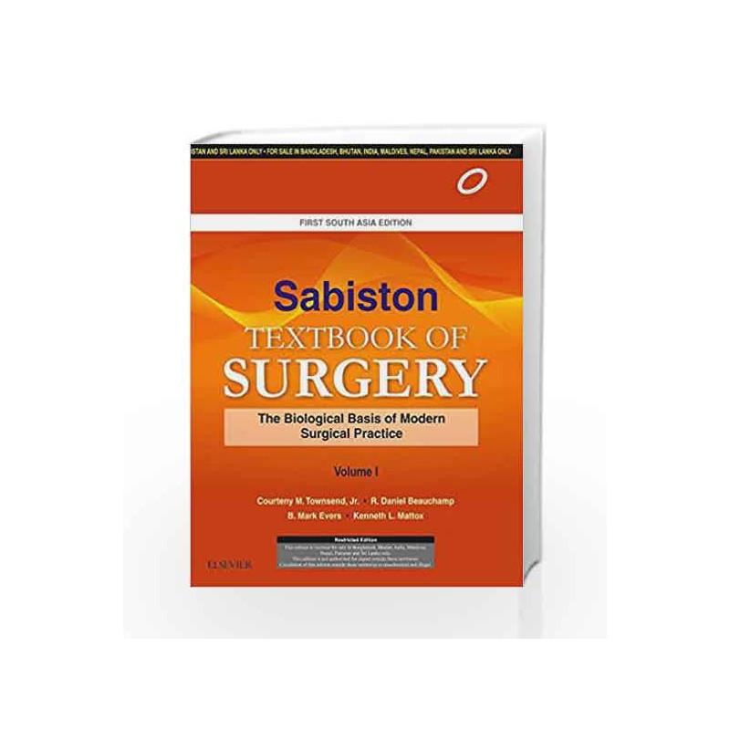 SABISTON\'S Textbook of Surgery by Townsend C.M. Book-9788131246573