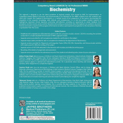 Competency Based Logbook for 1st Professional MBBS Biochemistry, 3/E for MBBS 1st Year Students | NMC-Recommended Skill Comp… -