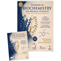 Textbook of Biochemistry for Medical Students, 11/E for MBBS 1st Year and NEET-PG | CBME-Aligned, 40 Case Scenarios, AETCOM…