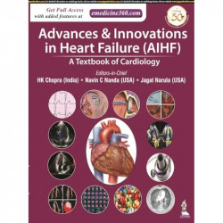 ADVANCES & INNOVATIONS IN HEART FAILURE (AIHF): A TEXTBOOK OF CARDIOLOGY book by HK Chopra, et al - Back Cover