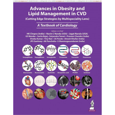 Advances in Obesity and Lipid Management in CVD for Cardiologists and Endocrinologists | A Textbook of Cardiology | Cutting…