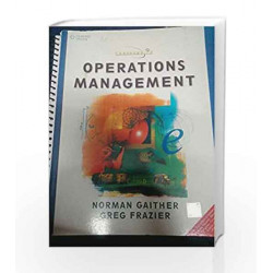 Operations Management: Concepts, Techniques & Applications (With 2 CDs) by Gregory Frazier Book-9788131500484