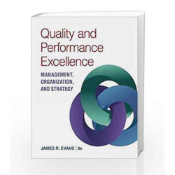 Quality & Performance Excellence by James Evans Book-9788131500668