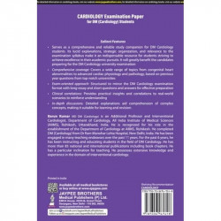 Cardiology Examination Paper 4 for DM (Cardiology) Students | Solved PYQs, Long & Short Essay Answers for DM and DNB Cardiol… -