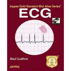 ECG JAYPEE GOLD STANDARD MINI ATLAS WITH PHOTO CD-ROM book by Luthra