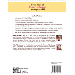 COLOR ATLAS OF CARDIOLOGY CHALLENGING CASES WITH DVD-ROM book by Majid Maleki, Azin Alizadehasl - Back Cover