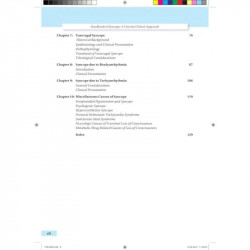 HANDBOOK OF SYNCOPE A CONCISE CLINICAL APPROACH book by Pavri Behzad. B - Additional Image 8