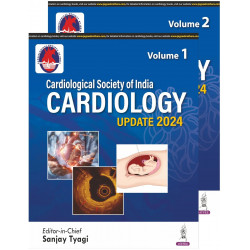 CSI CARDIOLOGY UPDATE 2024 (2 VOLS): Two Volume Set book by Sanjay Tyagi, Mohit D Gupta