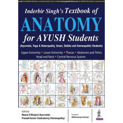 INDERBIR SINGH'S TEXTBOOK OF ANATOMY FOR AYUSH STUDENTS book by Bhojani Meera K