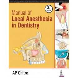 MANUAL OF LOCAL ANESTHESIA IN DENTISTRY book by Chitre Ap