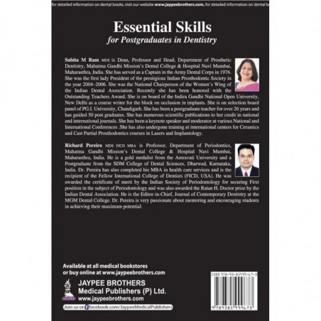 ESSENTIAL SKILLS FOR POSTGRADUATES IN DENTISTRY book by Ram Sabita M