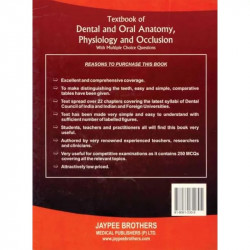 TEXTBOOK OF DENTAL AND ORAL ANATOMY, PHYSIOLOGY AND OCCLUSION WITH M.C.QS book by Chandra - Additional Image 4