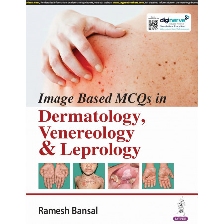 IMAGE BASED MCQ'S IN DERMATOLOGY, VENEREOLOGY & LEPROLOGY book by Ramesh Bansal