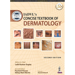 Jaypee Brothers Medical Publishers Iadvl'S Concise Textbook Of Dermotology book by Lalit Kumar Gupta