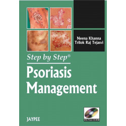 STEP BY STEP PSORIASIS MANAGEMENT WITH PHOTO CD-ROM book by Khanna