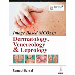IMAGE BASED MCQ'S IN DERMATOLOGY, VENEREOLOGY & LEPROLOGY book by Ramesh Bansal - Back Cover