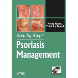 STEP BY STEP PSORIASIS MANAGEMENT WITH PHOTO CD-ROM book by Khanna - Back Cover