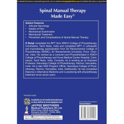 Spinal Manual Therapy Made Easy with DVD-ROM book by Balaji - Additional Image 3