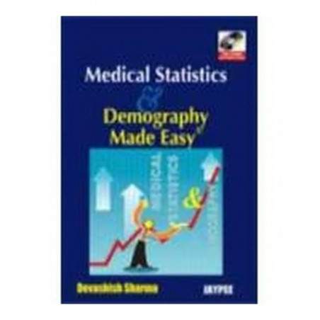 MEDICAL STATISTICS & DEMOGRAPHY MADE EASY WITH CD-ROM book by SHARMA