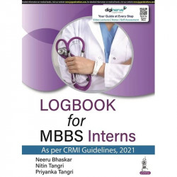 Logbook for MBBS Interns as per CRMI Guidelines 2021 for Medical Interns and Faculty | 16-Department Clinical Rotation Recor…