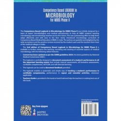 Competency Based Logbook in Microbiology for MBBS Phase II, 2/E as per CBME 2024 (NMC) | Record of Certifiable Competencies,… -