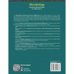 Microbiology Practical Record Book for MBBS Phase II, 2/E as per Revised CBME Curriculum by NMC | Case-based Exercises, OSPE… -