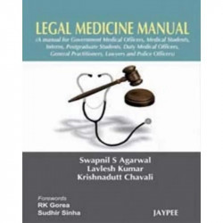 Legal Medicine Manual book by Swapnil S. Agarwal, Lavlesh Kumar