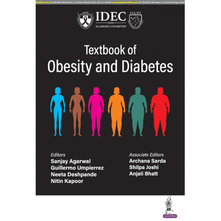 IDEC Textbook of Obesity and Diabetes book by Sanjay Agarwal, Nitin Kapoor Guillermo Umpierrez, Neeta Deshpande