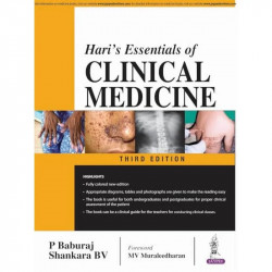 Hari’s Essentials of Clinical Medicine book by P Baburaj, Shankara BV - Back Cover