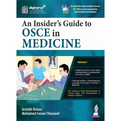 An Insider's Guide to OSCE in Medicine book by Archith Boloor, Mohamed Faizan Thouseef