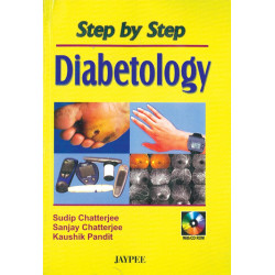 Step by Step Diabetology with CD-ROM book by Panda