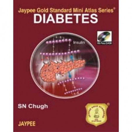 DIABETES JAYPEE GOLD STANDARD MINI ATLAS SERIES WITH PHOTO CD-ROM book by Chugh Sn