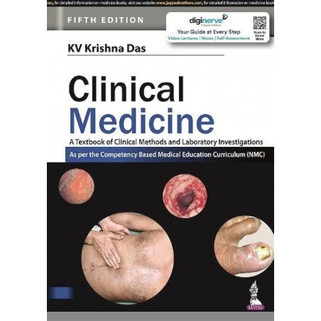 Clinical Medicine, 5/E for MBBS Students | Textbook of Clinical Methods and Laboratory Investigations | NMC CBME Competency…