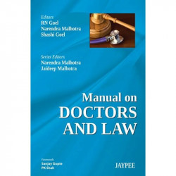 MANUAL ON DOCTORS AND LAW book by Rn Goel