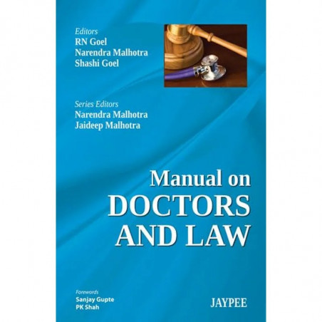 MANUAL ON DOCTORS AND LAW book by Rn Goel