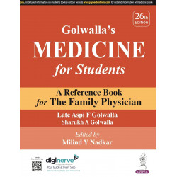 Golwalla's Medicine for Students, 26/E for Final Year MBBS Students, Interns & Physicians | A Reference Book for the Family…
