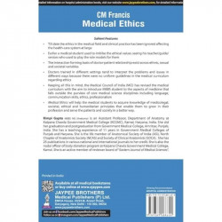 CM Francis Medical Ethics, 4/E: Complete Handbook on Ethics in the Medical Profession for MBBS Students and Faculty | MCI Re… -