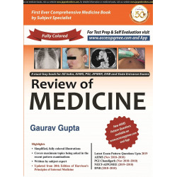 Review of Medicine book by Gaurav Gupta, This book presents diseases to the students with their classical features and prese…