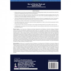 How to Write the Thesis and Thesis Protocol: A Primer for Medical, Dental and Nursing Courses book by Piyush Gupta, Dheeraj… - A