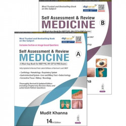 Self Assessment & Review Medicine (2 Vols Set), 14/E for NEET PG, INI-CET and FMGE Aspirants | Image-based Questions, Compar… -