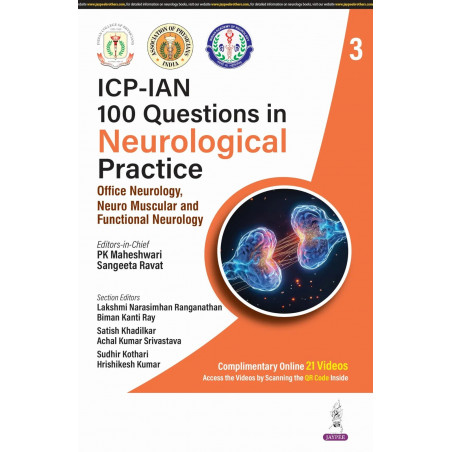 ICP-IAN 100 QUESTIONS IN NEUROLOGICAL PRACTICE 3: Office Neurology, Neuro Muscular and Functional Neurology book by PK Mahes…
