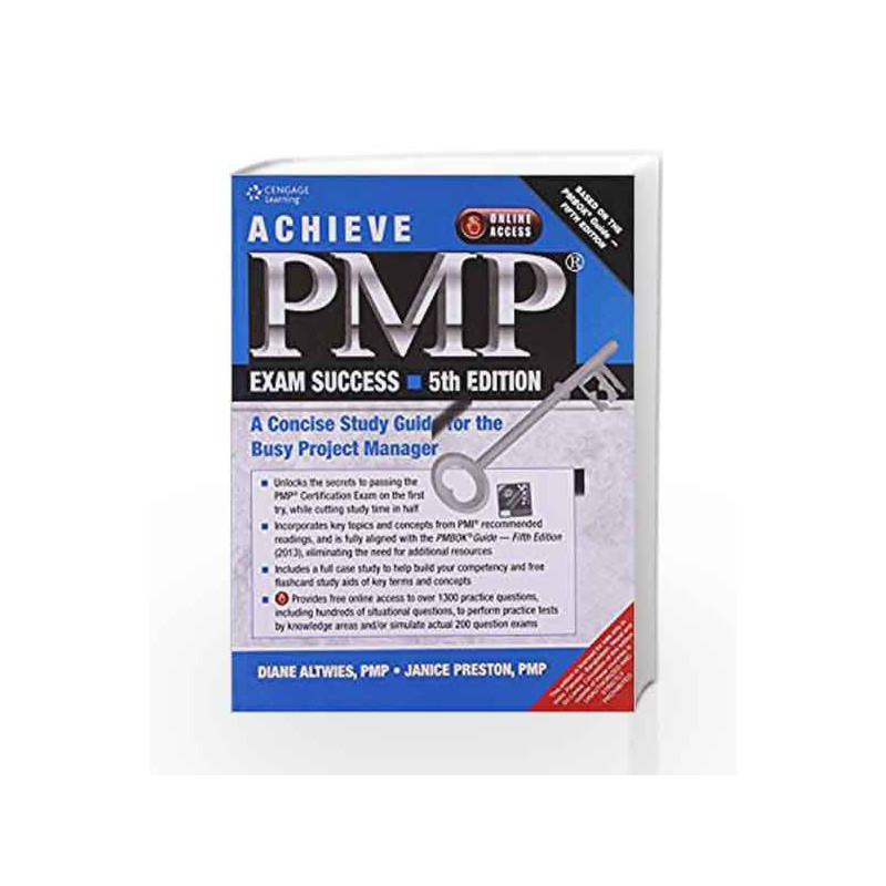 Achieve PMP Exam Success by Diane Altwies Book-9788131521700