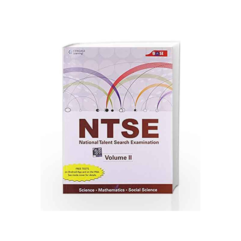 NTSE Volume II Science, Mathematics and Social Science by Cengage Learning India Book-9788131523780