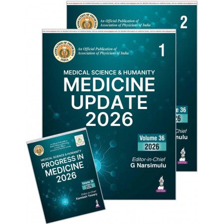 Medical Science and Humanity: Medicine Update 2026 (Volume 36) | 2 Vols Set with Progress in Medicine 2026 Free Booklet | AP…