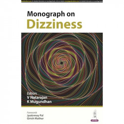 Monograph on Dizziness book by V Natarajan - Back Cover
