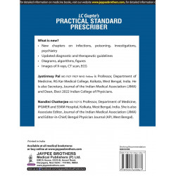 LC GUPTA’S PRACTICAL STANDARD PRESCRIBER book by JYOTIRMOY PAL - Back Cover