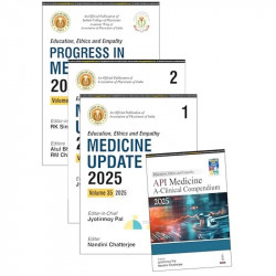 MEDICINE UPDATE (2VOLS)+PROGRESS IN MEDICINE 2025+CLINICAL COMPENDIUM 2025 book by Jyotirmoy Pal, Nandini Chatterjee